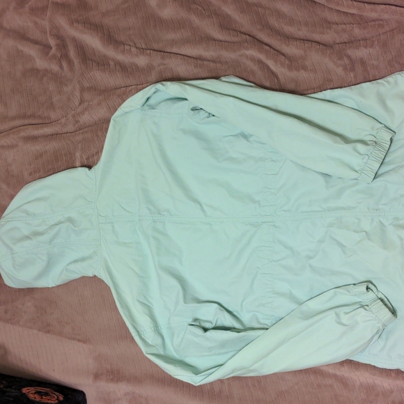 J. Crew hooded zip up, button up long sleeve jacket. Size XS. Good condition - Picture 7 of 9